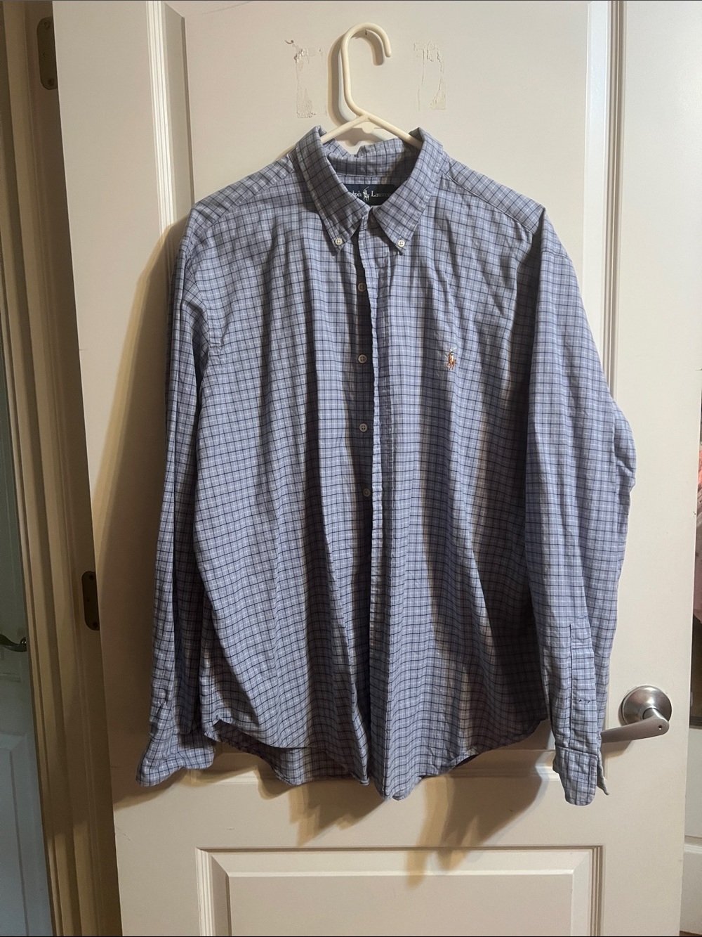 Polo by Ralph Lauren Light Blue Plaid Button-Down Shirt